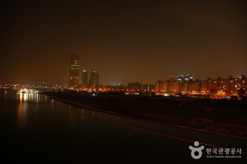 麻浦大桥夜景