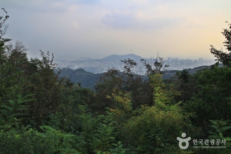 [北岳天空路散步路线1]北岳八角亭~马岩休息处 (1/5)