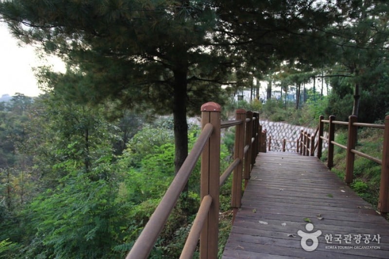 [北岳天空路散步路线1]北岳八角亭~马岩休息处 (5/5)