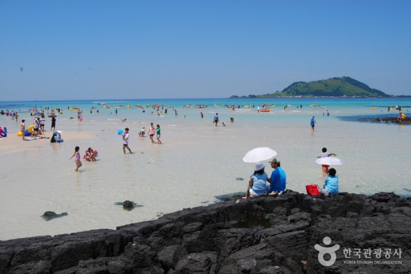 挟才海边