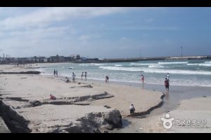 月汀里海边(月汀里海水浴场)