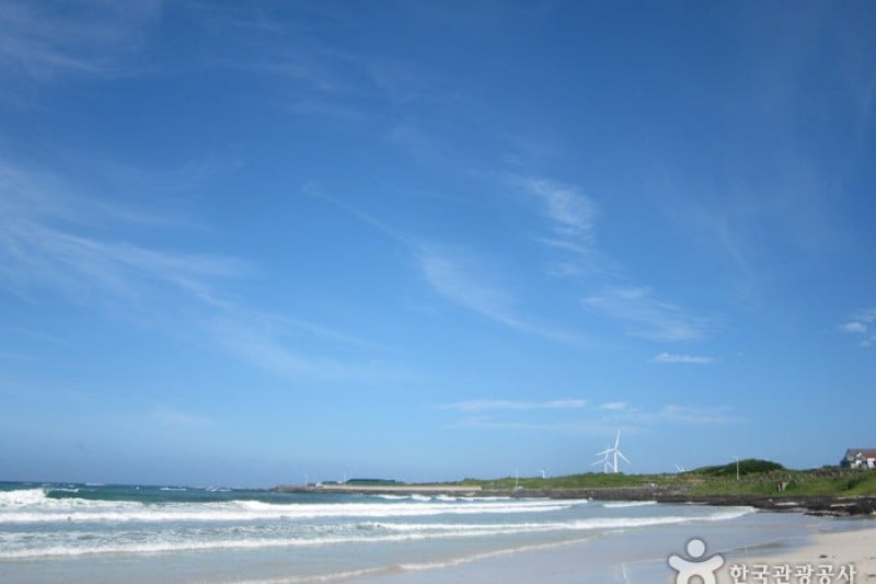 月汀里海边(月汀里海水浴场)