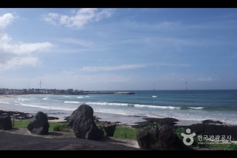 月汀里海边(月汀里海水浴场)
