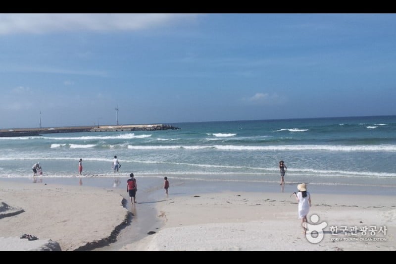 月汀里海边(月汀里海水浴场)