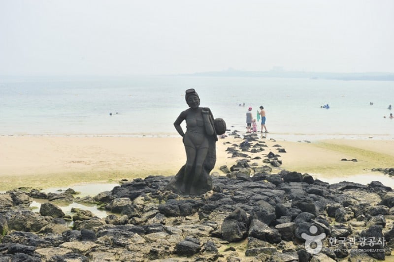 下古水洞海边