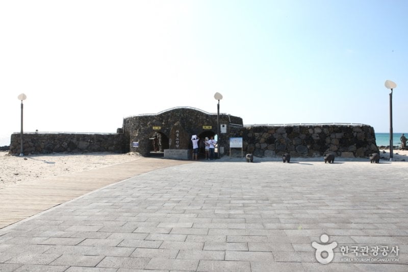 郭支Gwamul海边(곽지과물해변) (15/19)