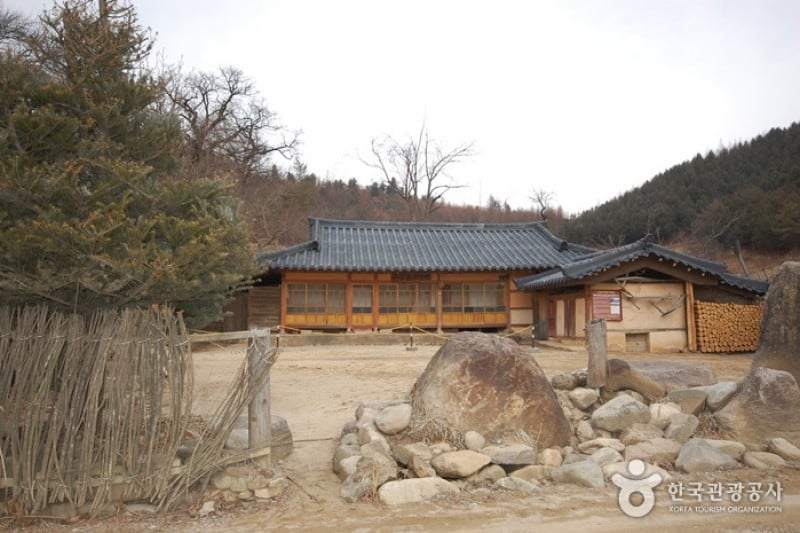 李孝石祖屋이효석 생가터
