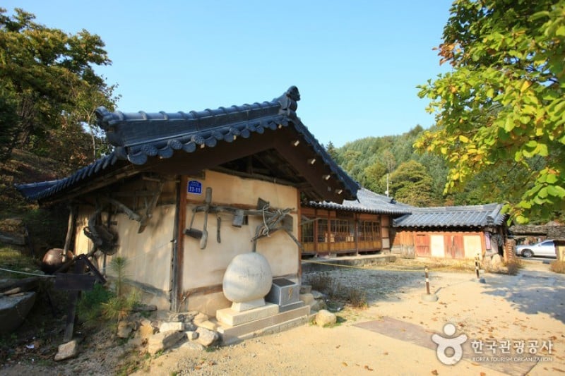 李孝石祖屋이효석 생가터