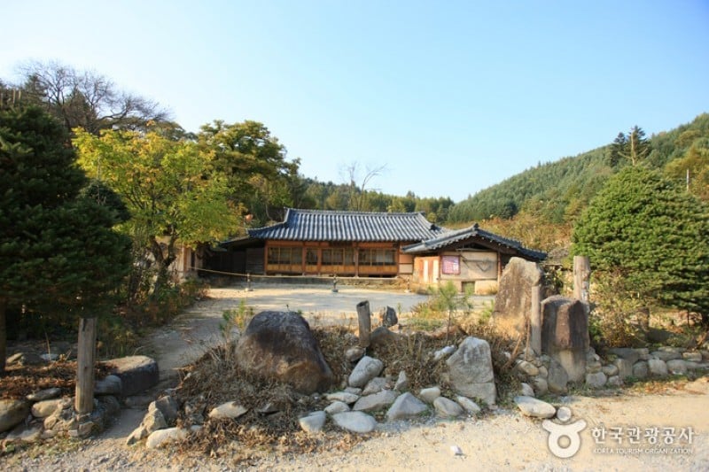 李孝石祖屋이효석 생가터