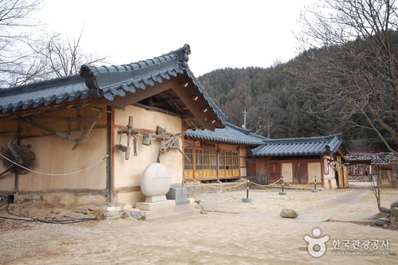 李孝石祖屋이효석 생가터