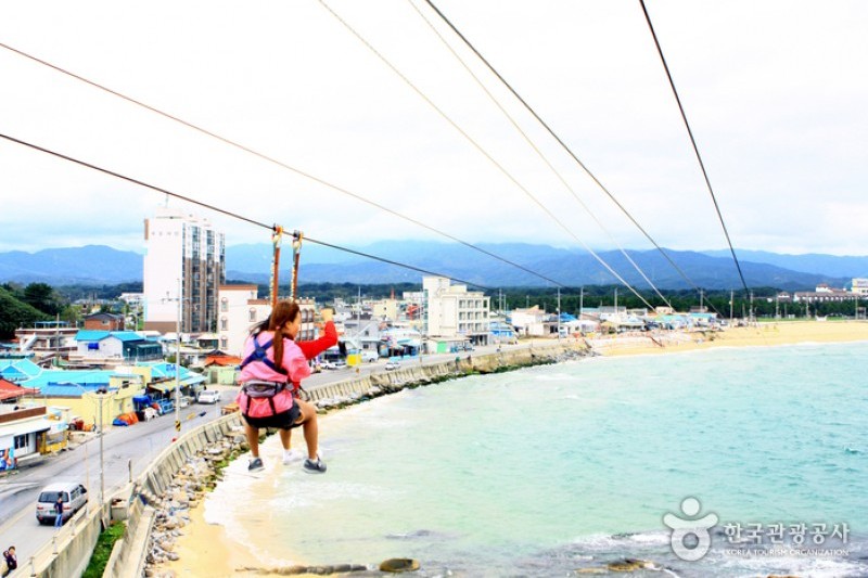 牛岩海边渔村空中滑翔体验(海上飞蝶)소돌해변 스카이어촌체험(아라나비) (2/10)