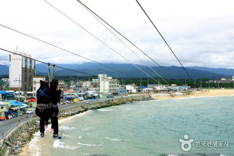 牛岩海边渔村空中滑翔体验(海上飞蝶)소돌해변 스카이어촌체험(아라나비) (5/10)