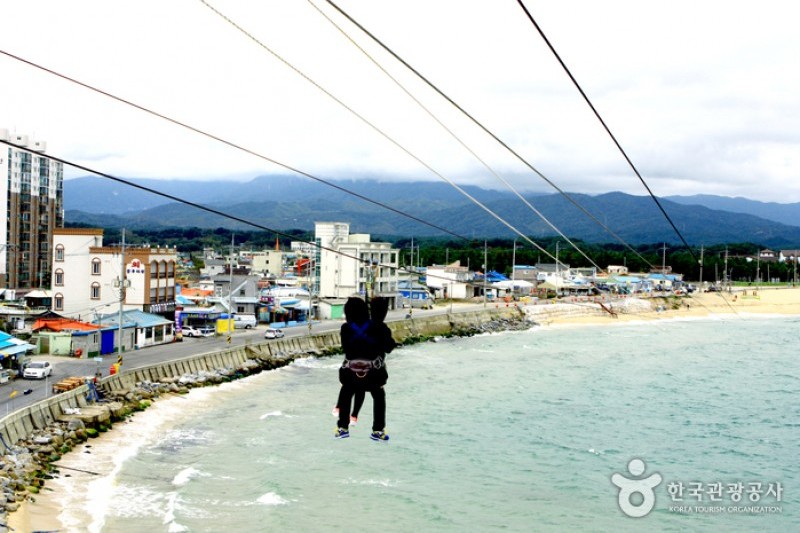 牛岩海边渔村空中滑翔体验(海上飞蝶)소돌해변 스카이어촌체험(아라나비) (6/10)