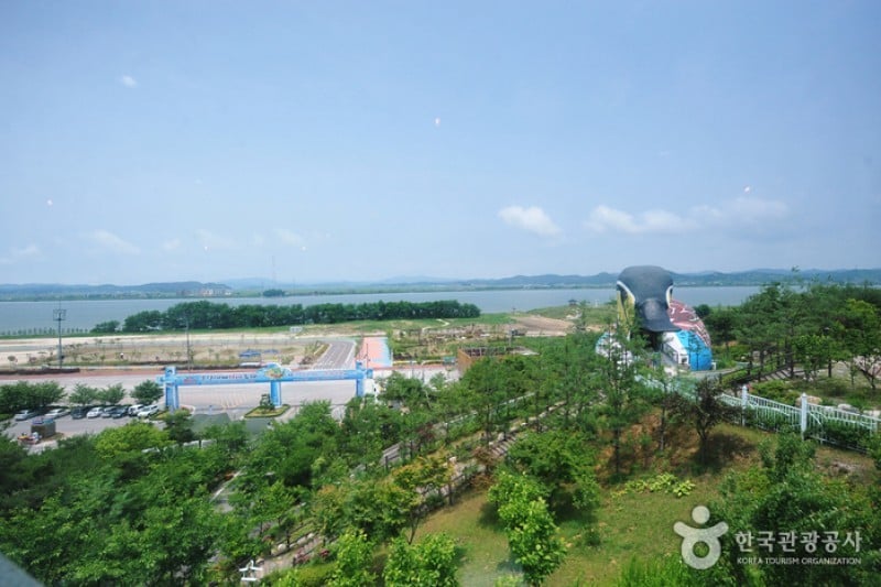 锦江堤坝