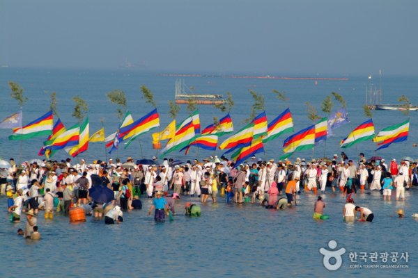 珍岛神奇的海路