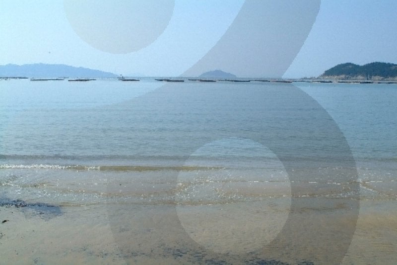 青山池里海水浴场