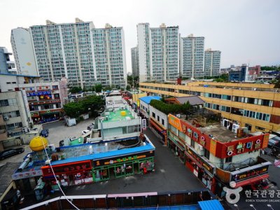 大邱和平市场鸡胗胡同대구 평화시장 닭똥집 골목