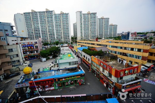 大邱和平市场鸡胗胡同대구 평화시장 닭똥집 골목
