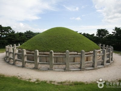 金庾信将军墓