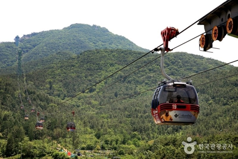 弥勒岛旅游特区、道南旅游区미륵도관광특구, 도남관광지