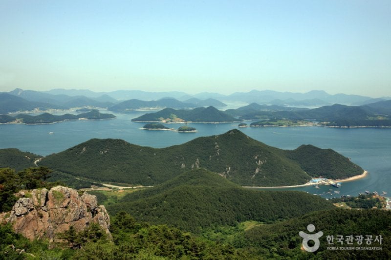 弥勒岛旅游特区、道南旅游区미륵도관광특구, 도남관광지