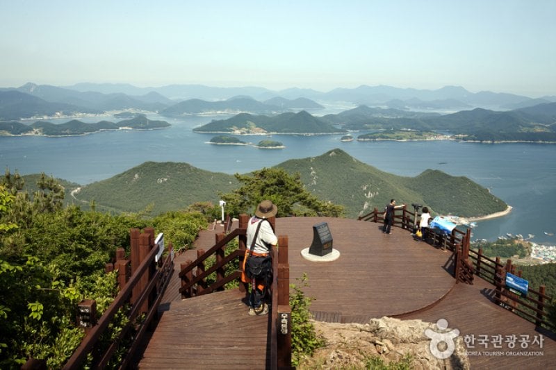 弥勒岛旅游特区、道南旅游区미륵도관광특구, 도남관광지