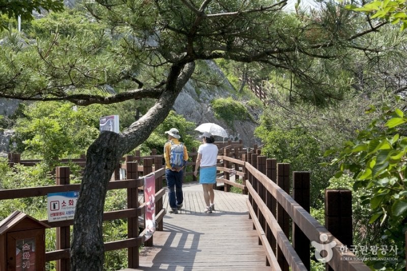 弥勒岛旅游特区、道南旅游区미륵도관광특구, 도남관광지