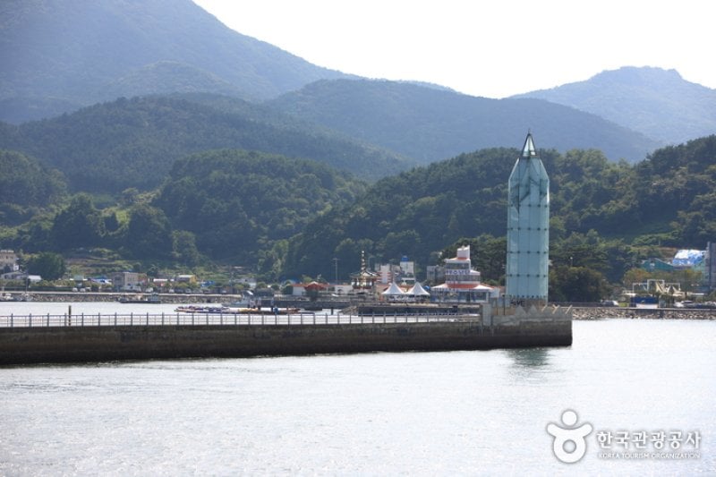 弥勒岛旅游特区、道南旅游区미륵도관광특구, 도남관광지