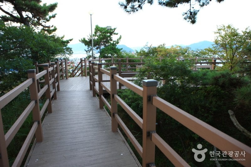 弥勒岛旅游特区、道南旅游区미륵도관광특구, 도남관광지