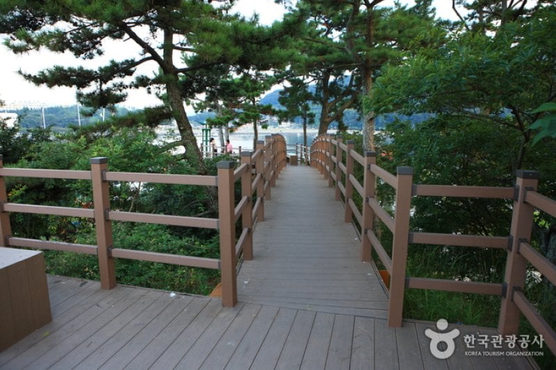 弥勒岛旅游特区、道南旅游区미륵도관광특구, 도남관광지