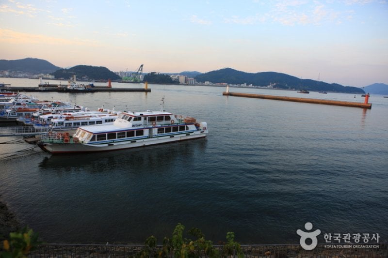 弥勒岛旅游特区、道南旅游区미륵도관광특구, 도남관광지