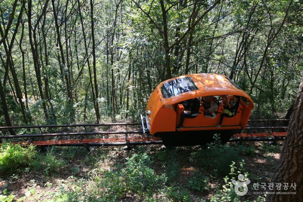 清风湖观光单轨列车