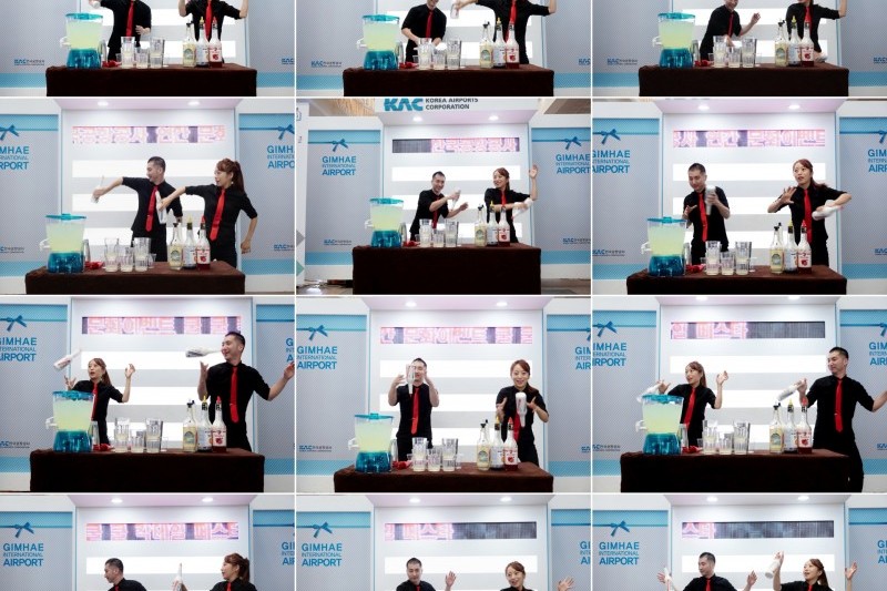 金海机场文化来袭!韩国空港公社季节庆典鸡尾酒表演 (25/31)