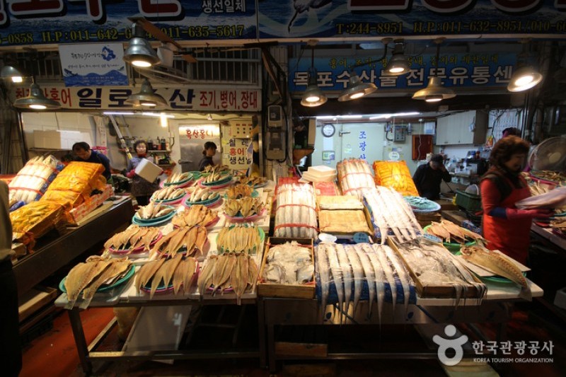木浦综合水产市场목포 종합수산시장 (18/22)