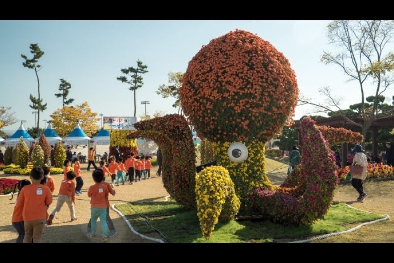 巨济岛花卉节거제섬꽃축제 (1/9)