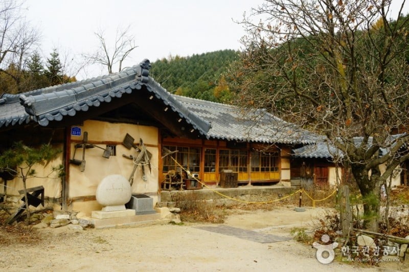 李孝石祖屋이효석 생가터