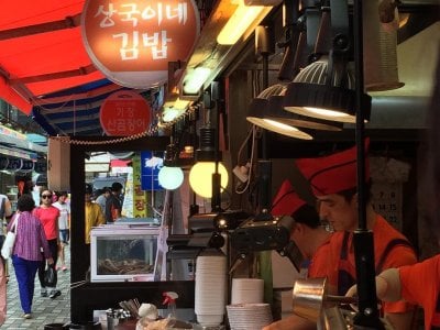 釜山海云台市场부산 해운대시장