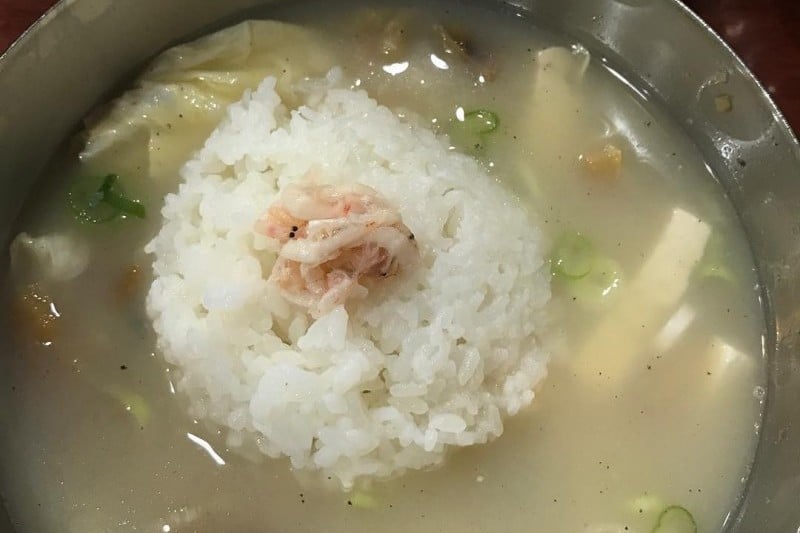 武桥洞 干明太鱼汤
