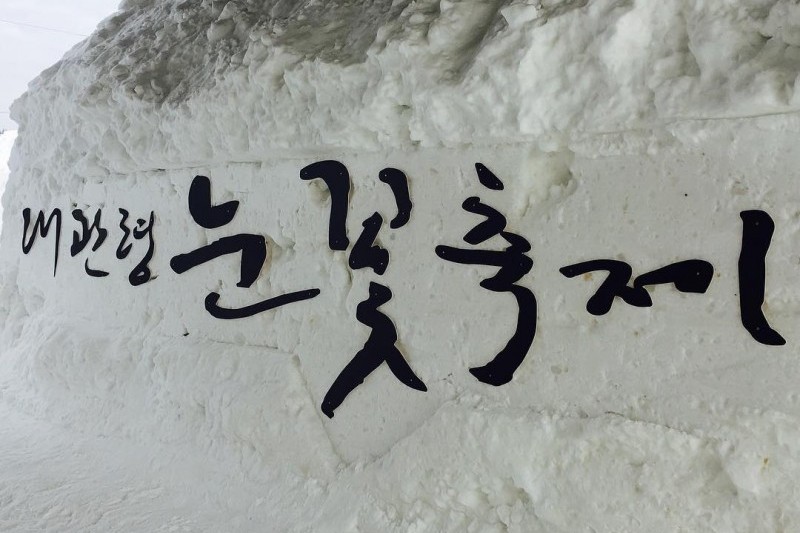 大关岭雪花节