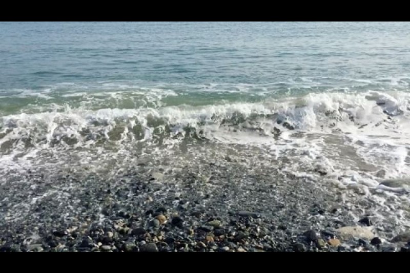 竹岩黑鹅卵石海水浴场죽암 (3/7)
