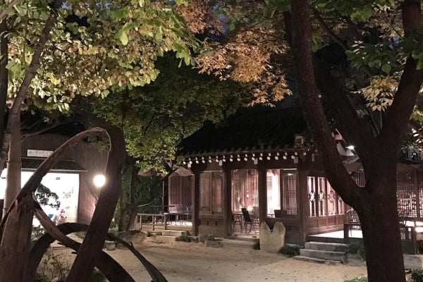 首尔的韩屋咖啡厅
