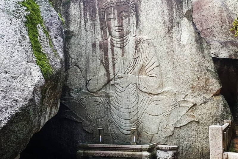 庆州骨窟庵磨崖如来坐像 (1/5)
