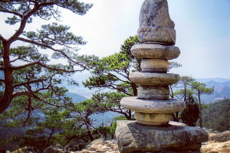 庆州骨窟庵磨崖如来坐像 (4/5)