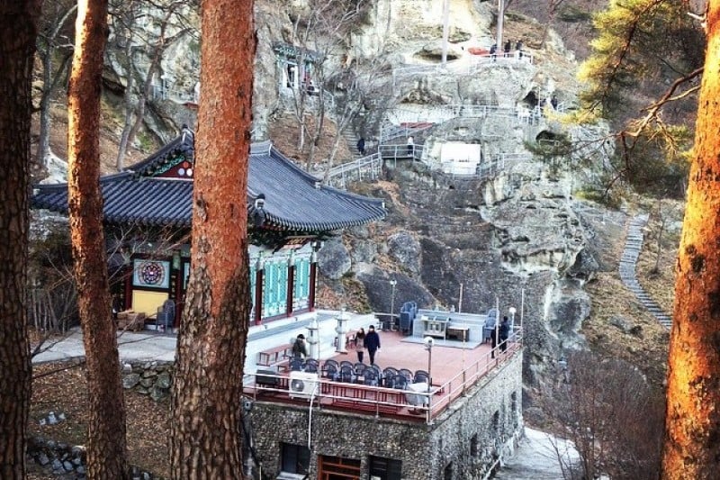 庆州骨窟庵磨崖如来坐像 (5/5)