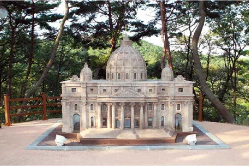 仙岩湖公园선암호수공원