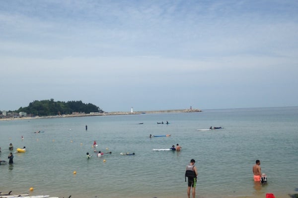 [Korean travel] 新兴冲浪圣地，竹岛海边！