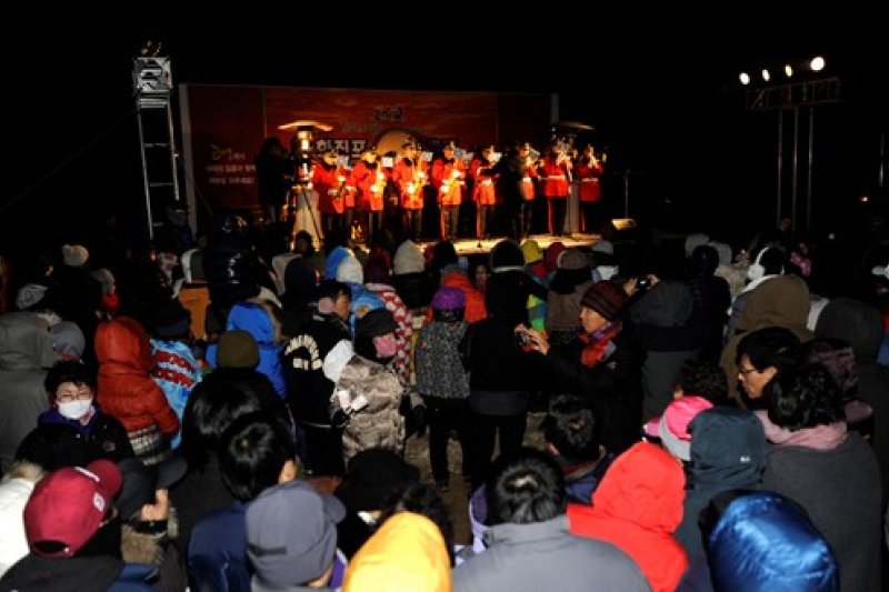高城花津浦迎日节