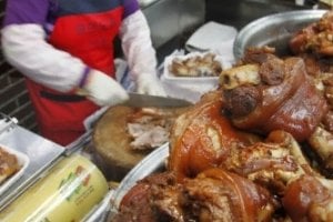 平安道猪蹄店(평안도족발집)