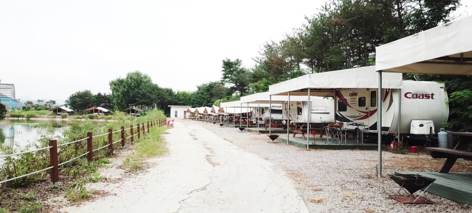 龙仁 松园 Glamping Park Camping Tour  &amp; Everland