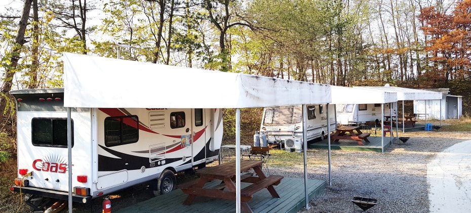 龙仁 松园 Glamping Park Camping Tour  &amp; Everland